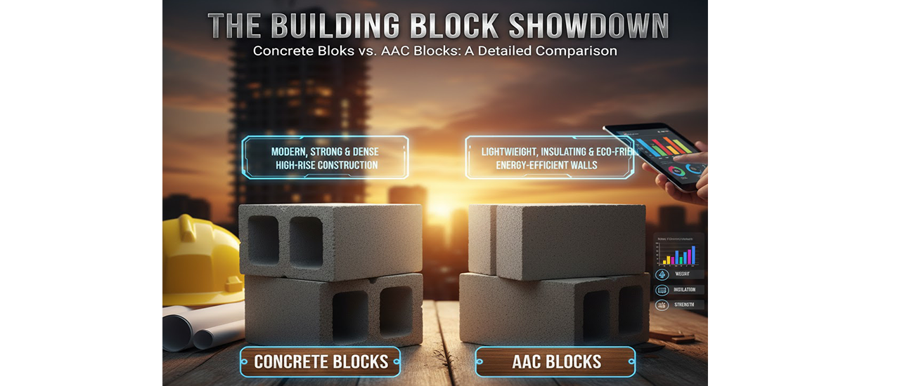 Concrete Blocks vs. AAC Blocks – Build Kingdom
