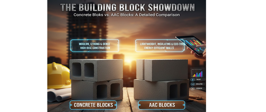 Concrete Blocks vs. AAC Blocks