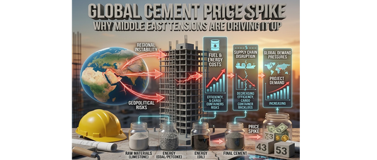 Global Impact: Why Middle East Tensions are Driving Up Cement Prices