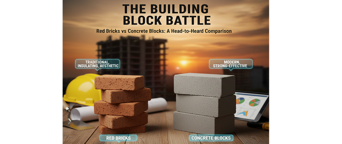 Red Bricks vs. Concrete Bricks